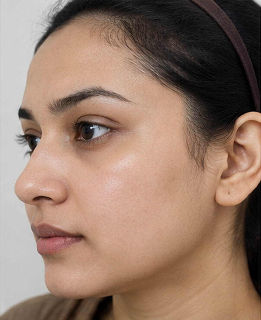 After acne treatment